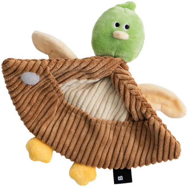 바잇미 강아지 바스락 포켓 망토 장난감 오리, 1개