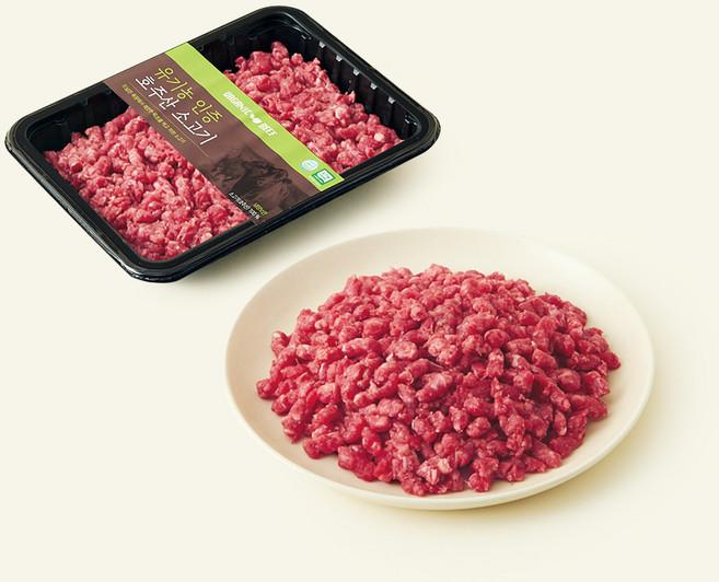 동원홈푸드 호주산 유기농 인증 보섭살 다짐육 (냉장), 300g, 1개