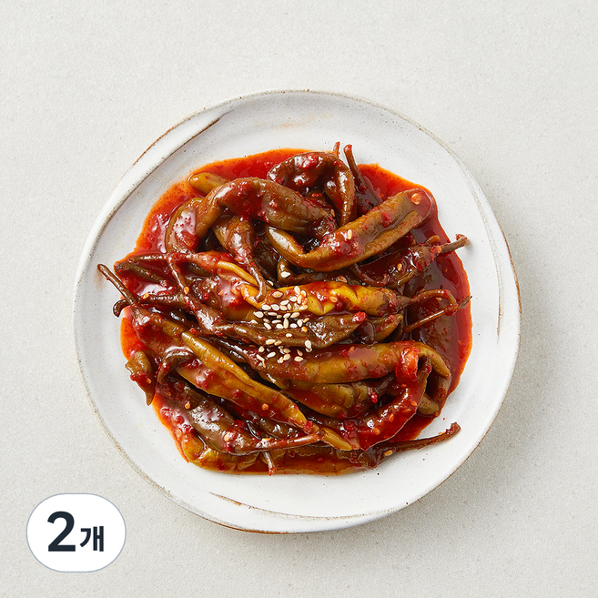 이음푸드 고추지무침, 1kg, 2개