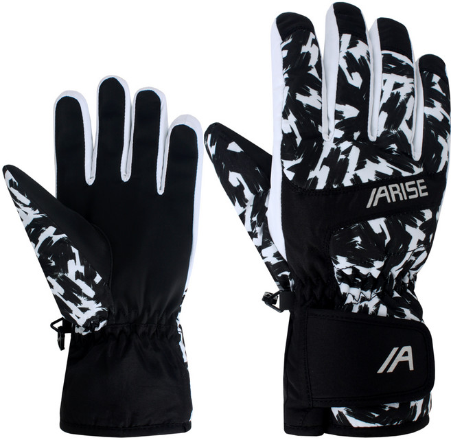 어라이즈 남성용 스키장갑 AWGA010, 블랙, 1개
