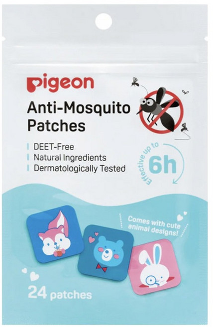 pigeon 貝親 防蚊蟲貼布, 多色, 1包