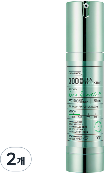 브이티코스메틱 레티 에이 리들샷 300 에센스, 50ml, 2개