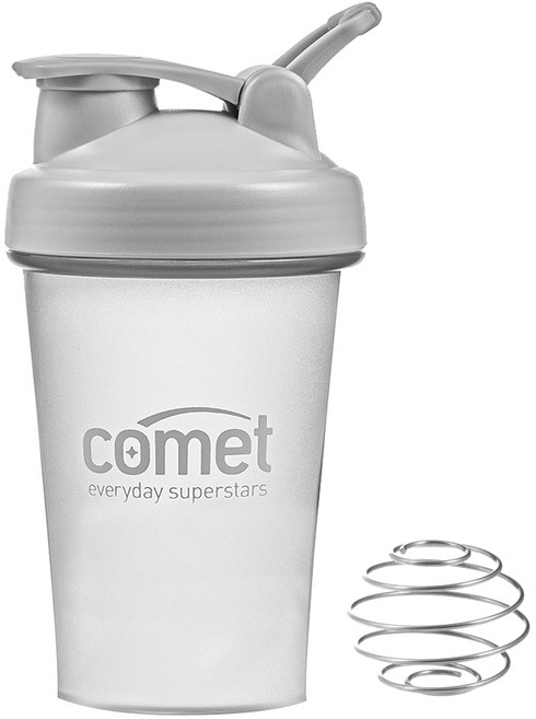 코멧 스포츠 컴팩트 쉐이커 보틀, 그레이, 600ml, 1개