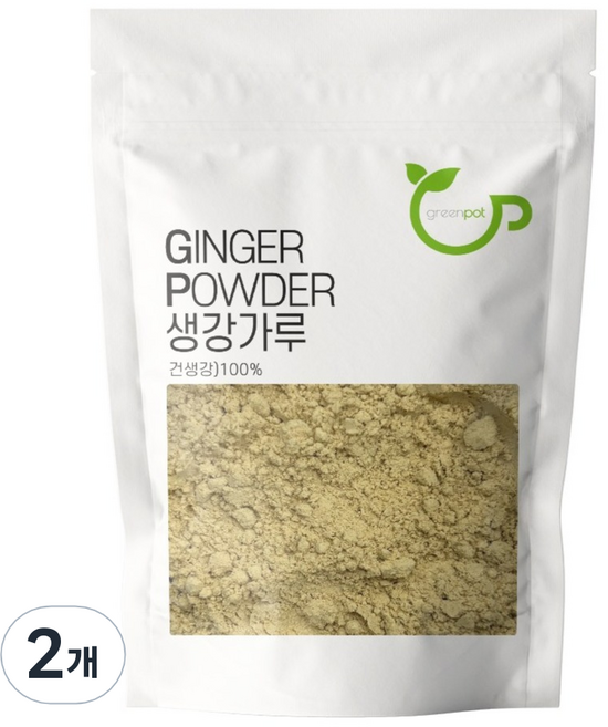 그린팟 생강가루, 200g, 2개