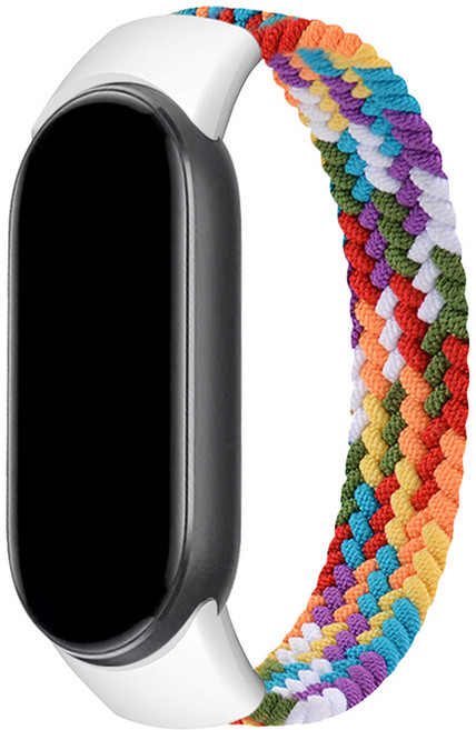 스페이스쉴드 일반형 브레이드 솔로루프 스트랩 150mm, 레인보우, 1개