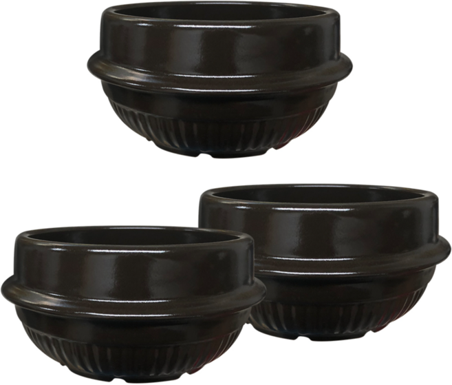 해피정코리아 진뚝배기 해장기A 5호, 16.3cm, 3개