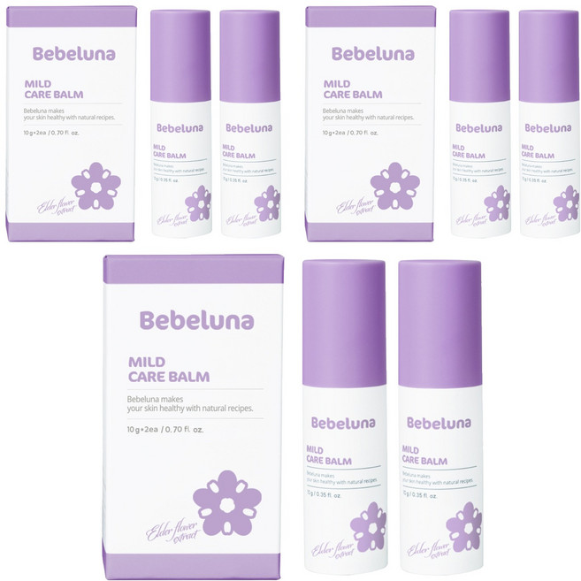 베베루나 마일드 케어밤, 10g, 6개, 1개