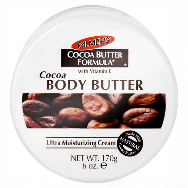 PALMER'S 帕瑪氏 可可脂身體潤膚霜 含維生素E 超保濕, 170g, 1個