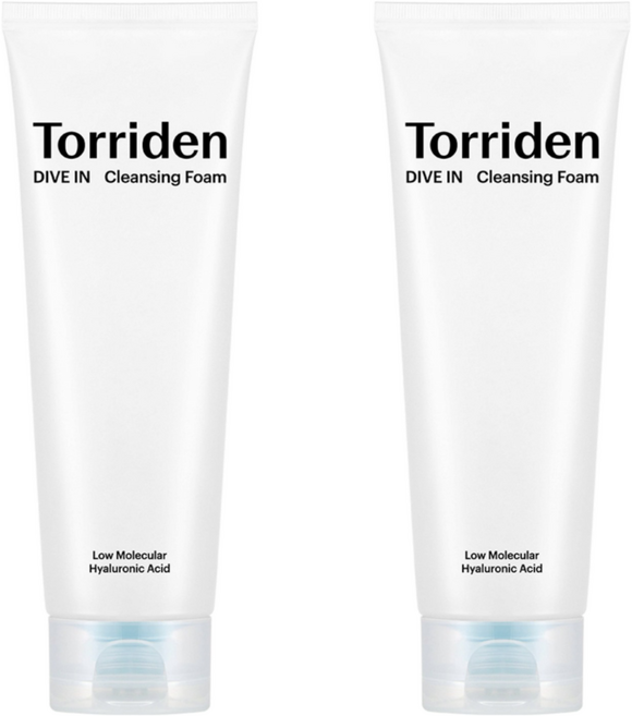 Torriden 8D微分子玻尿酸保濕洗面乳, 150ml, 2條
