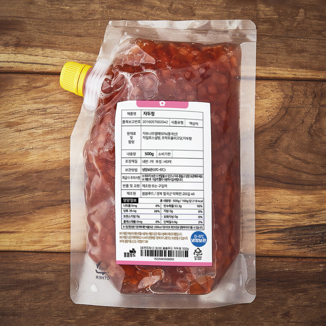 봄봄푸드 자두청, 500g, 1개