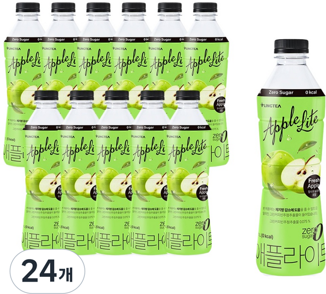 링티 애플라이트, 1L, 24개