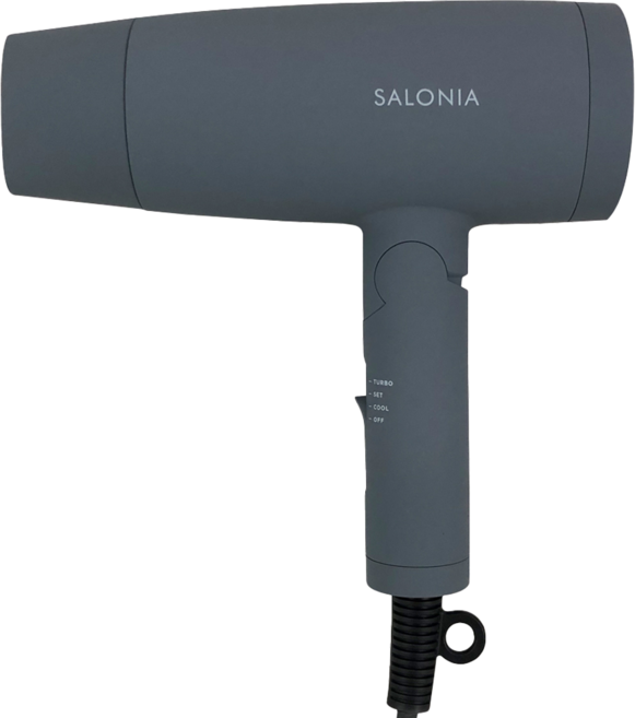 SALONIA 負離子吹風機 1350W, SL-013, 灰色