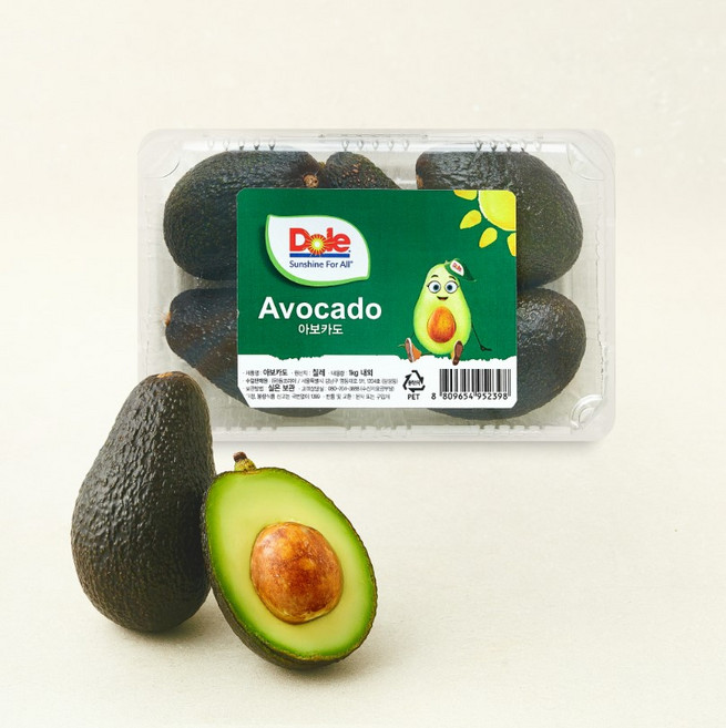 Dole 칠레산 아보카도, 1개, 1kg