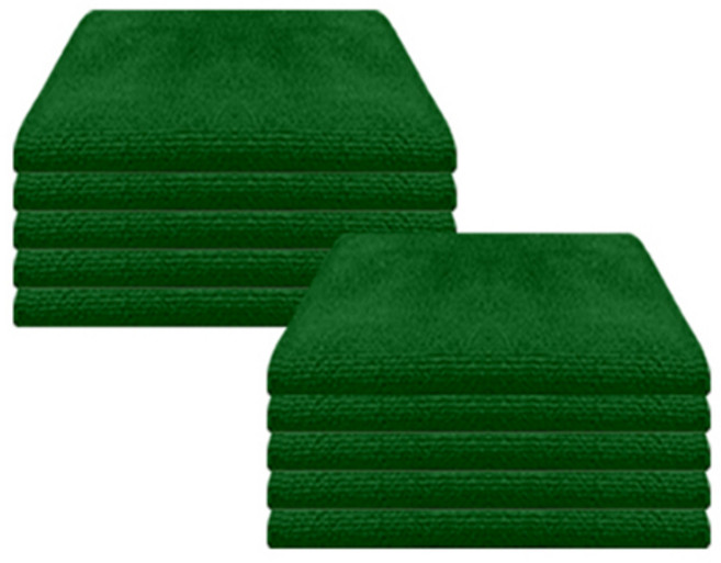 월드크린 멀티플 극세사 행주 특대형 그린, 10개