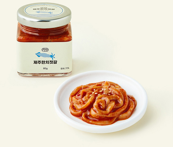 광령 제주 한치 젓갈, 80g, 1개