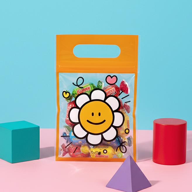 포포팬시 해피 피스 구디백 미니, 플라워, 100개