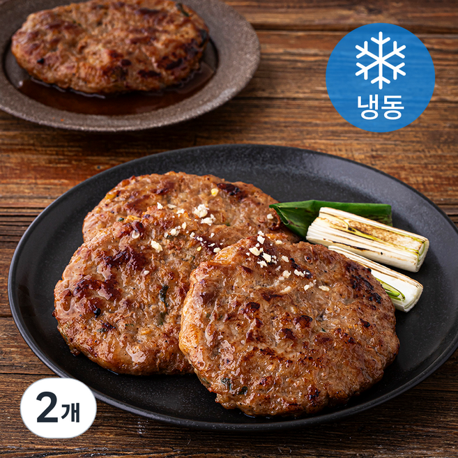 고민하는사람들 진심수제 떡갈비 4개입 (냉동), 480g, 2개