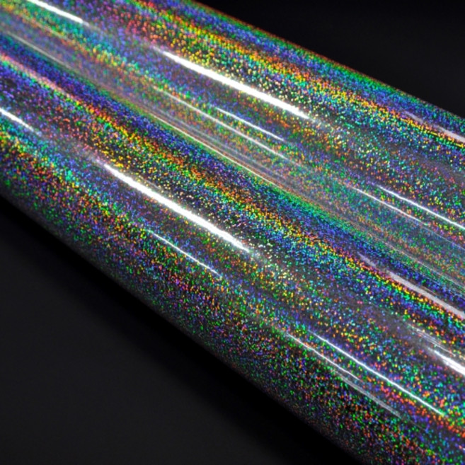 데코리아 홀로그램 시트지 IT-P501, 실버모래알, 100cm x 2m