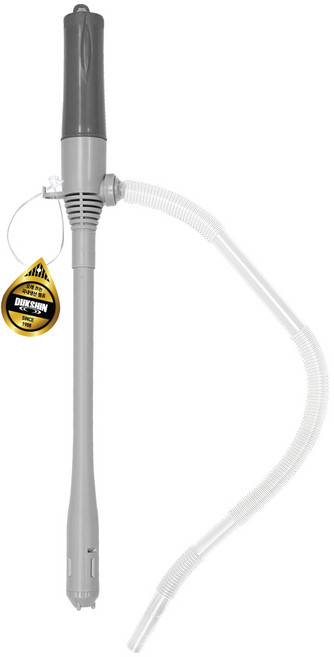 덕신 휴대용 소형 전동 주유 자바라 펌프 급유 말통용 급유기 DP-07EA, 1개