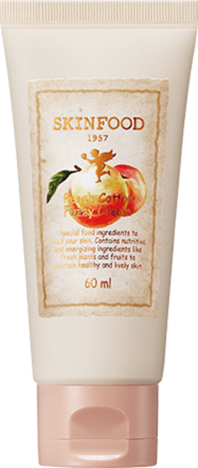 스킨푸드 피치뽀송 속살 크림, 1개, 60ml