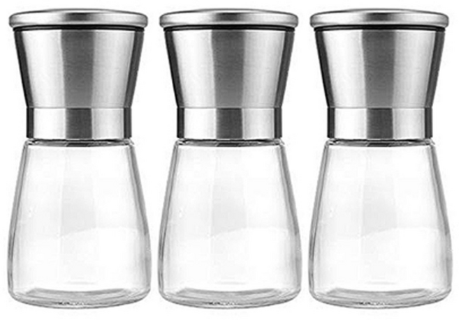 카페로메오 스테인레스 후추그라인더, 180ml, 3개