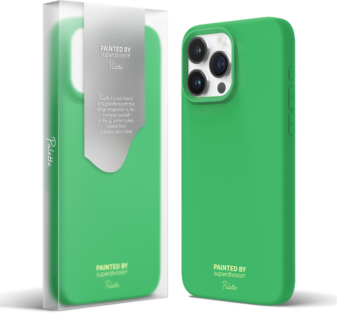 슈퍼디비전 팔레트 실리콘 휴대폰 케이스