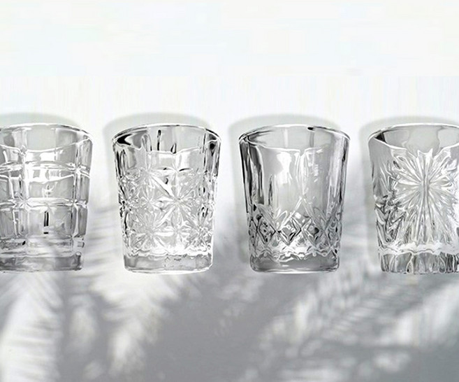 아트웨어 퓨어 세미 소주잔 4종 세트, 혼합색상, 1세트