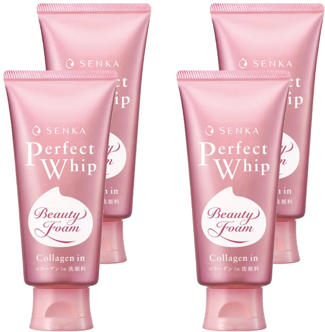 SENKA 專科 超微米彈潤潔顏乳, 120g, 4條