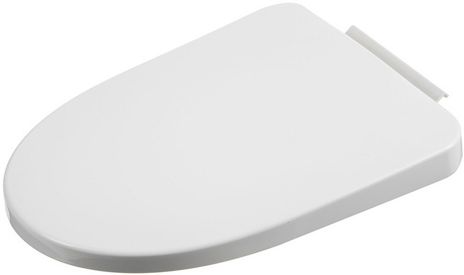 comet 全罩式靜音緩降馬桶蓋, 白色, 1個