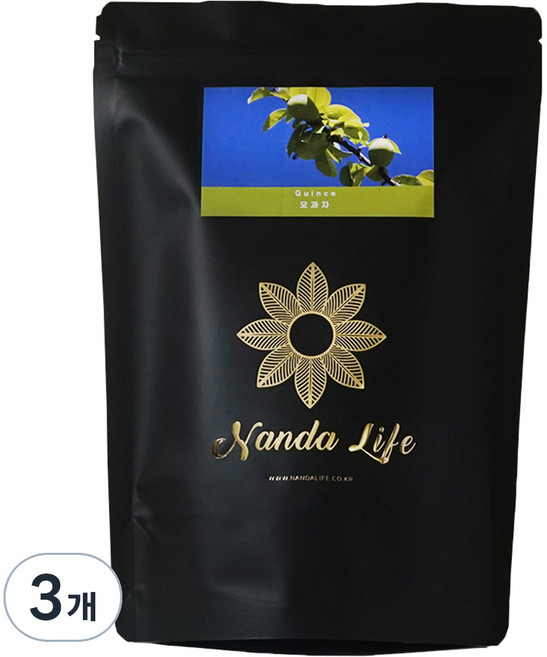 난다라이프 모과차 티백, 2g, 100개입, 3개