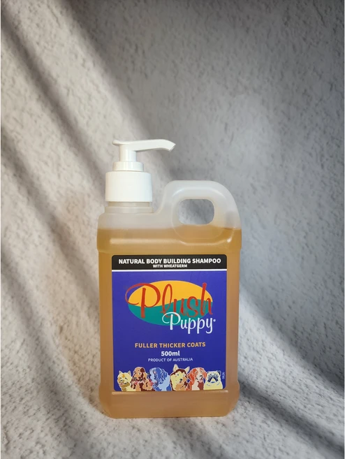 플러쉬퍼피 반려동물 내추럴 바디빌딩 샴푸 위드 위트점, 500ml, 1개 - 쿠팡