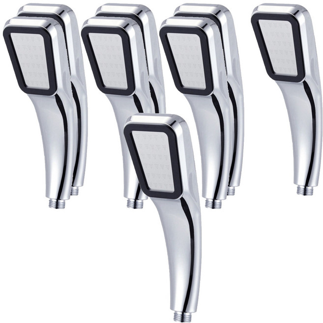 제이스홈 고압절수 300홀 사각 샤워기 JSH010, 8개, 실버