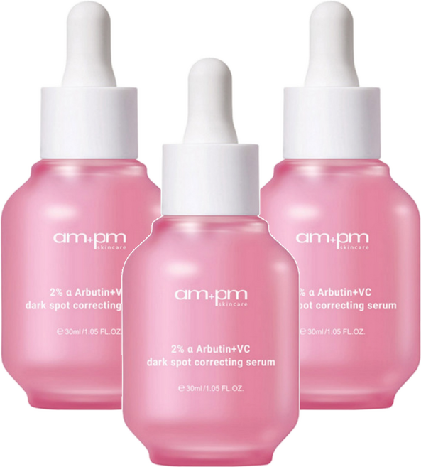 NARUKO 牛爾 am pm 2%α熊果素VC淡斑精華, 30ml, 3個
