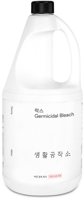 생활공작소 락스, 1.85L, 1개