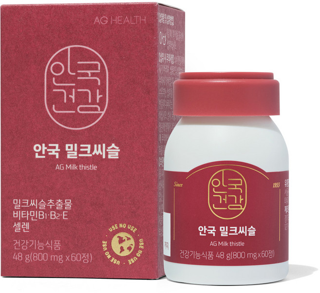안국건강 안국 밀크씨슬, 60정, 1개