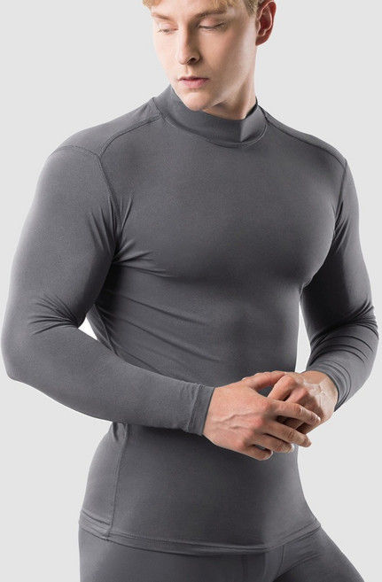 아르메데스 남성용 반목터틀 긴팔 무지테크핏 언더레이어 AR-53