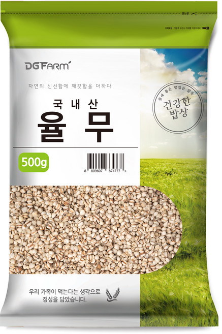 대구농산 건강한 밥상 국산 율무, 500g, 1개