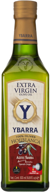 YBARRA 單一品種HOJIBLANCA特級初榨橄欖油, 1個, 500ml