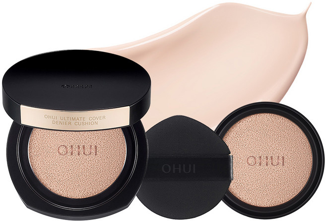 오휘 얼티밋 커버 데니어 쿠션 본품 13g + 리필 13g 세트, 70D 19호, 1개