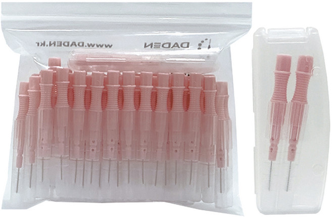다덴 메디메이트 i형 치간칫솔 L 핑크, 1.5mm, 50개입, 1개