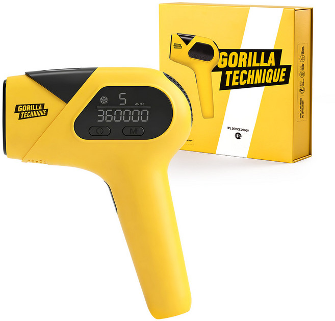 고릴라테크닉 펄스광선조사기 2000V 제모 의료기기, PB3, 레이저제모기