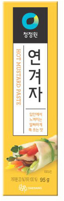 청정원 연겨자, 95g, 1개