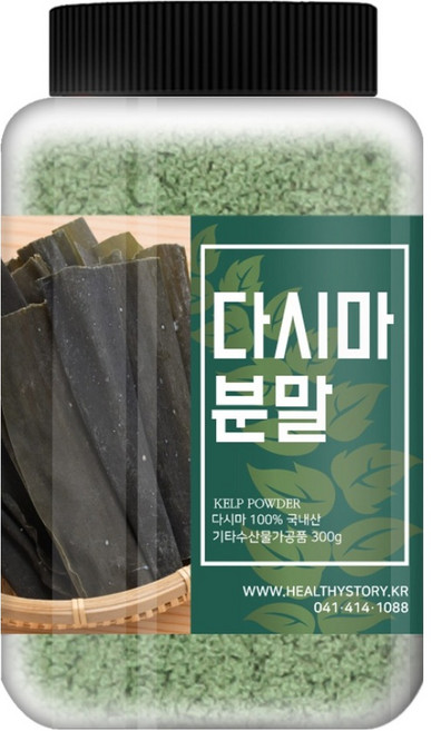 건강스토리 국내산 다시마 가루, 300g, 1개