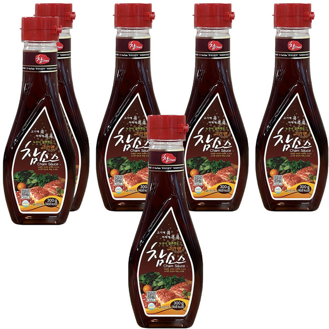 참 고기엔 참소스, 300g, 6개