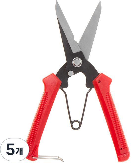 탐사 다용도 다목적 코팅 가위, 5개