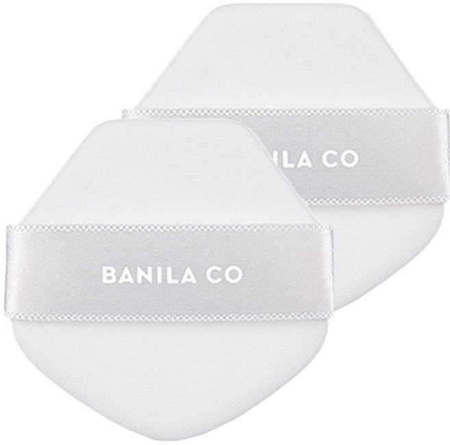 바닐라코 커버리셔스 얼티밋 쿠션 퍼프 AD, 2개, 화이트