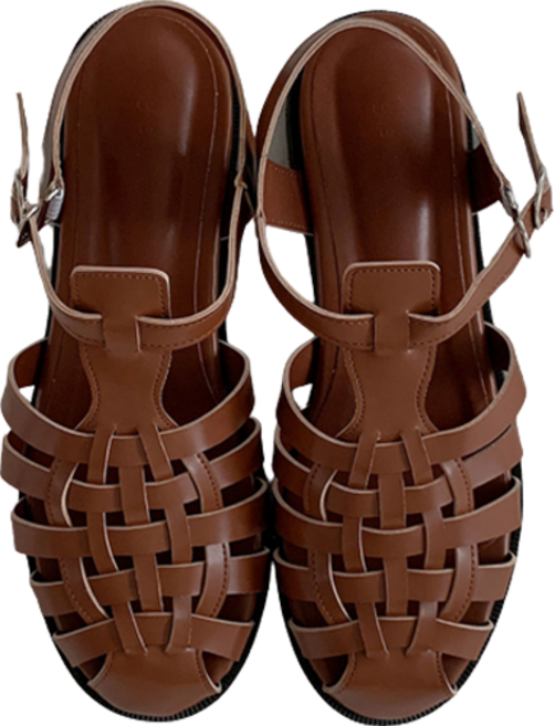 이안 여성용 이즈라 네트짜임 버클샌들 C257_21-74