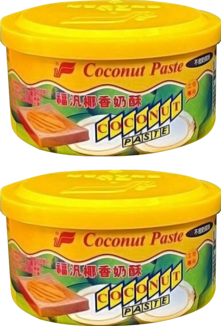 FUFANN 福汎 椰香奶酥, 200g, 2罐