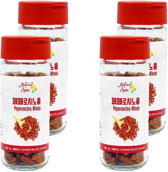 내츄럴스파이스 페페로치노 홀, 18g, 4개