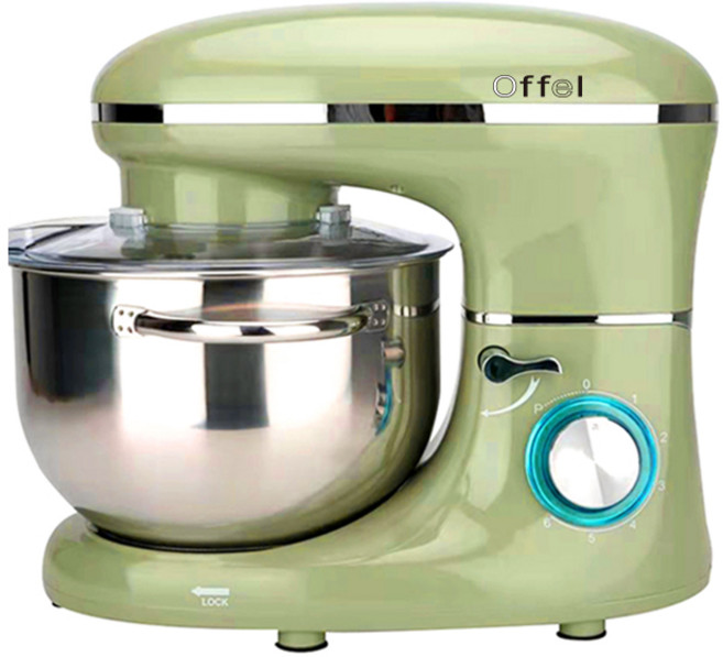 오펠 스탠드믹서 1100W, OFM-1504(레트로 올리브그린)